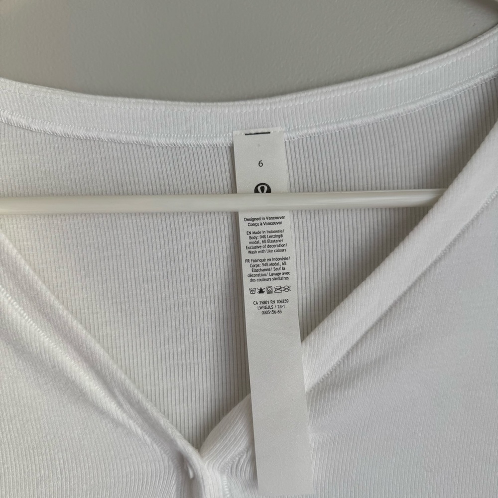 Lululemon Side-Cinch Ribbed Cardigan - Picture 11 of 14